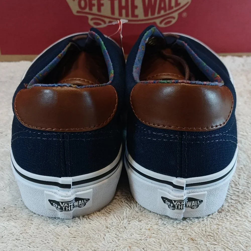 Vans Men's 7/Women's 8.5 Era 59 C&L Dress Blues/Paisley VN000UC6DCU